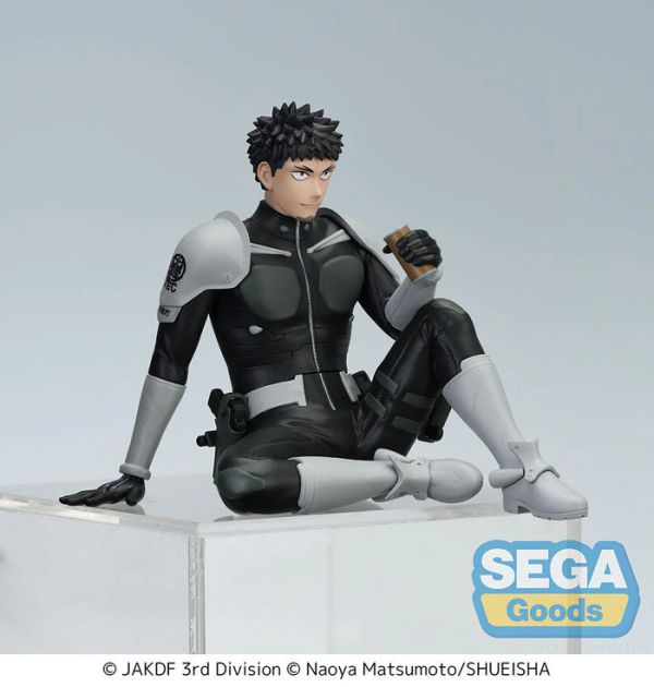 SEGA 景品 怪獸8號 日比野卡夫卡 坐姿PM公仔 break time系列 SEGA 景品 怪獸8號 日比野卡夫卡 坐姿PM公仔 break time系列