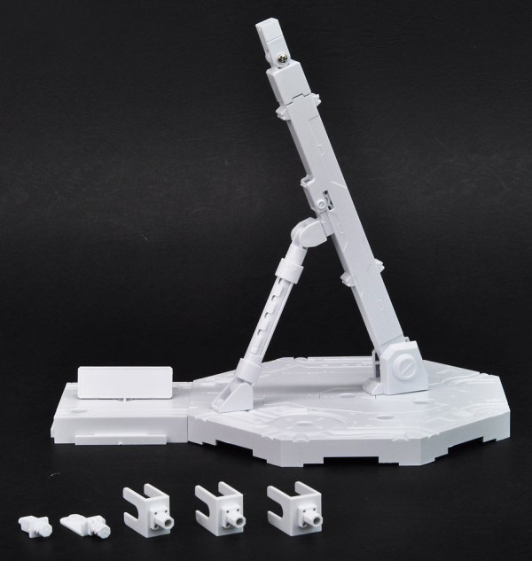 BANDAI 1/144 1/100 Action Base 1 鋼彈模型 地台型支撐架 腳架 白色 組裝模型 BANDAI,1/144,1/100,Action,Base,1,鋼彈模型,地台型,支撐架,腳架,白色,組裝模型,