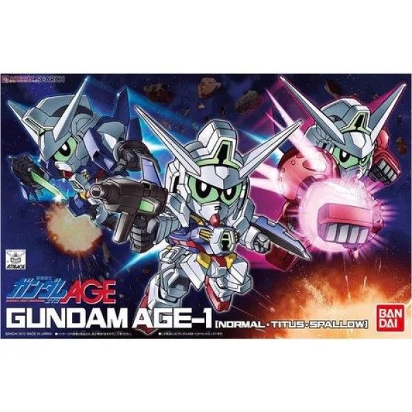 BANDAI SD鋼彈 BB戰士 369 鋼彈 AGE-1 機動戰士鋼彈 AGE 組裝模型 BANDAI SD鋼彈 BB戰士 369 鋼彈 AGE-1 機動戰士鋼彈 AGE 組裝模型