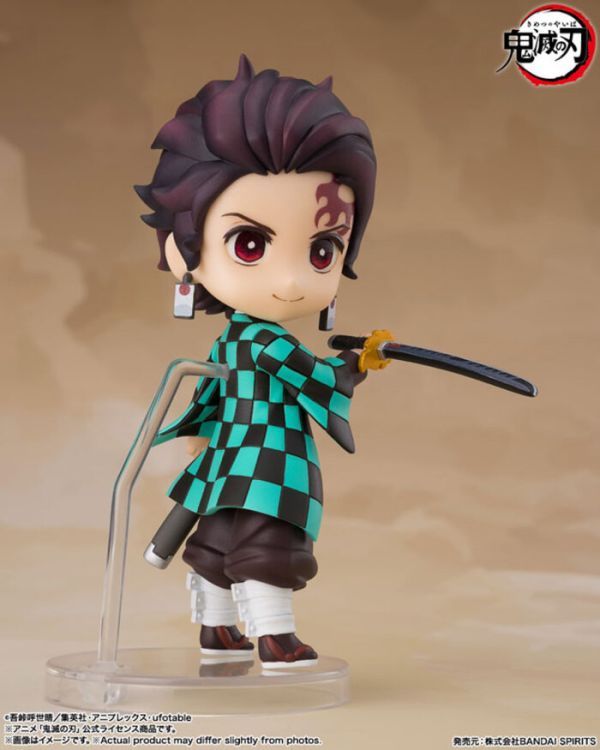 BANDAI Figuarts mini 鬼滅之刃 竈門炭治郎 煉獄杏壽郎的刀鍔日輪刀ver. 可動完成品 BANDAI Figuarts mini 鬼滅之刃 竈門炭治郎 煉獄杏壽郎的刀鍔日輪刀ver. 可動完成品