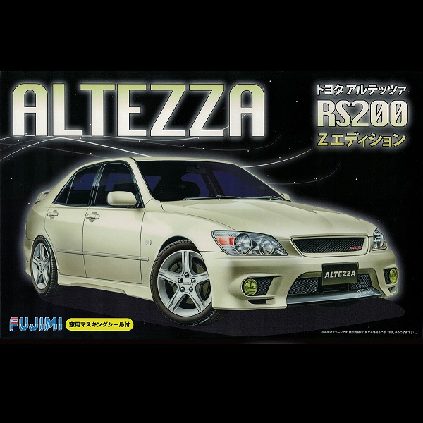 1/24 TOYOTA Altezza RS200 Z Edition FUJIMI ID27 富士美 組裝模型  FUJIMI,1/24,ID,TOYOTA,Altezza,RS200,Z Edition, 