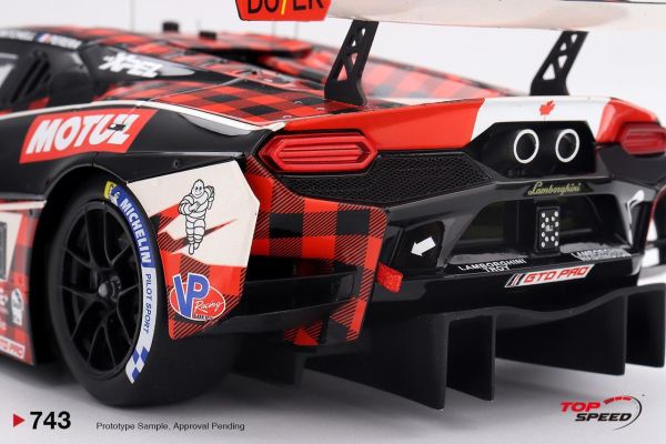(預購) TOP SPEED 1/18 藍寶堅尼 Lamborghini Temerario GT3 #9 Pfaff Motorsports 2026 IMSA Sebring 12 Hrs TS0743 20260824 TOP SPEED 1/18 藍寶堅尼 Lamborghini Temerario GT3 #9 Pfaff Motorsports 2026 IMSA Sebring 12 Hrs TS0743