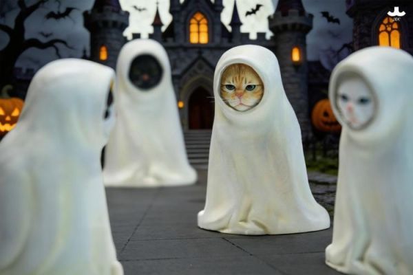 (預購) JXK334 動物 白袍喵靈 A 20260326 JXK334 動物 白袍喵靈 A