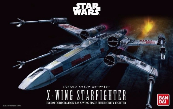 BANDAI 1/72 星際大戰 STAR WARS X戰機 X-WING 攔截機 組裝模型 BANDAI,1/72,星際大戰,STAR WARS,X戰機,X-WING,攔截機,組裝模型