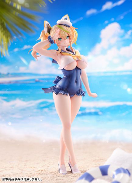 Amakuni 1/7 夢幻之星2es 涼風的潔妮 暑假 PVC完成品 Amakuni 1/7 夢幻之星2es 涼風的潔妮 暑假 PVC完成品