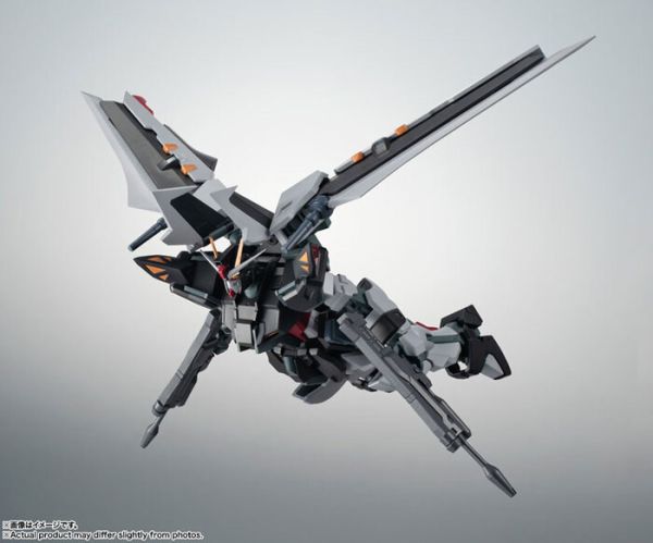BANDAI ROBOT魂 SIDE MS GAT-X105E+AQM/E-X09S 漆黑攻擊鋼彈 ver. A.N.I.M.E. BANDAI ROBOT魂 SIDE MS GAT-X105E+AQM/E-X09S 漆黑攻擊鋼彈 ver. A.N.I.M.E.