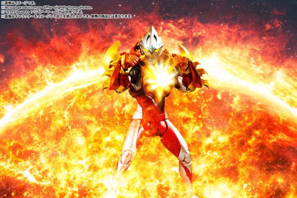 BANDAI S.H.Figuarts S.H.F 超人力霸王 雅克-烈日裝甲 可動完成品 BANDAI S.H.Figuarts S.H.F 超人力霸王 雅克-烈日裝甲 可動完成品