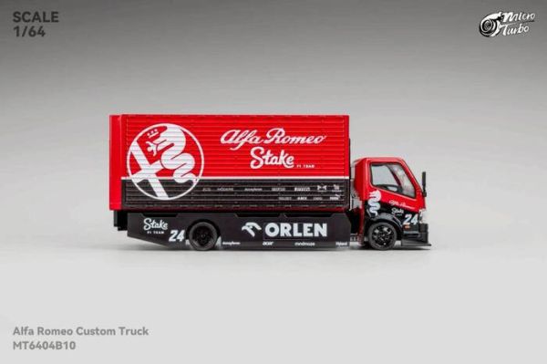 MicroTurbo 1/64 Gull Wing Gate Custom Truck Alfa Romeo MT6404B10 MicroTurbo 1/64 Gull Wing Gate Custom Truck Alfa Romeo MT6404B10