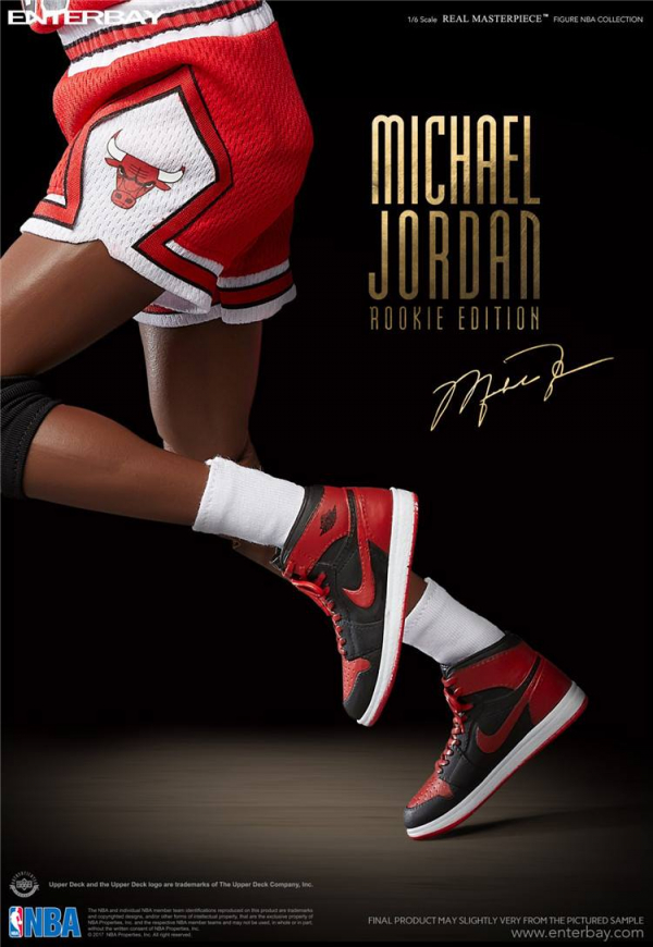 [台灣限定版] ENTERBAY / 1/6 / NBA  / 麥可喬丹 Michael Jordan / 新秀時期 Rookie / 芝加哥公牛隊 / 籃球之神 籃球大帝 23號 ENTERBAY,1/6,NBA,芝加哥公牛隊,麥可喬丹,Michael Jordan,新秀時期,Rookie,籃球之神,籃球大帝,23號