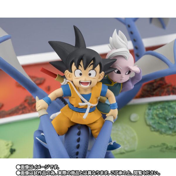 BANDAI Figuarts ZERO 七龍珠DAIMA 孫悟空(MINI)&界王神(MINI) PVC完成品 BANDAI Figuarts ZERO 七龍珠DAIMA 孫悟空(MINI)&界王神(MINI) PVC完成品
