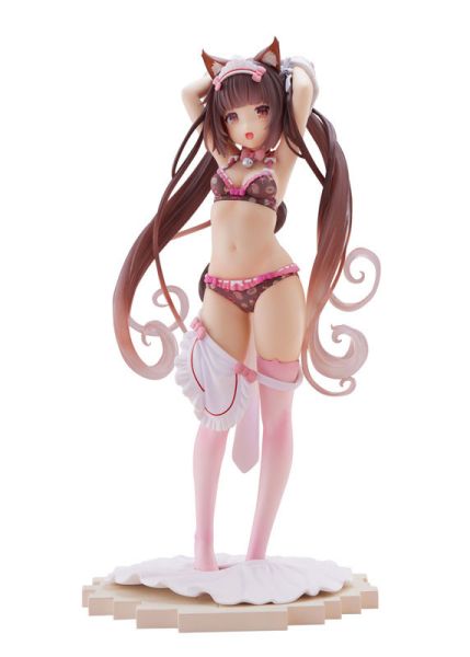 [再販] PLUM 1/7 貓娘樂園 NEKOPARA 巧克力 Lovely Sweets Time PVC PLUM,1/7,貓娘樂園,NEKOPARA,巧克力,打扮時光,PVC,