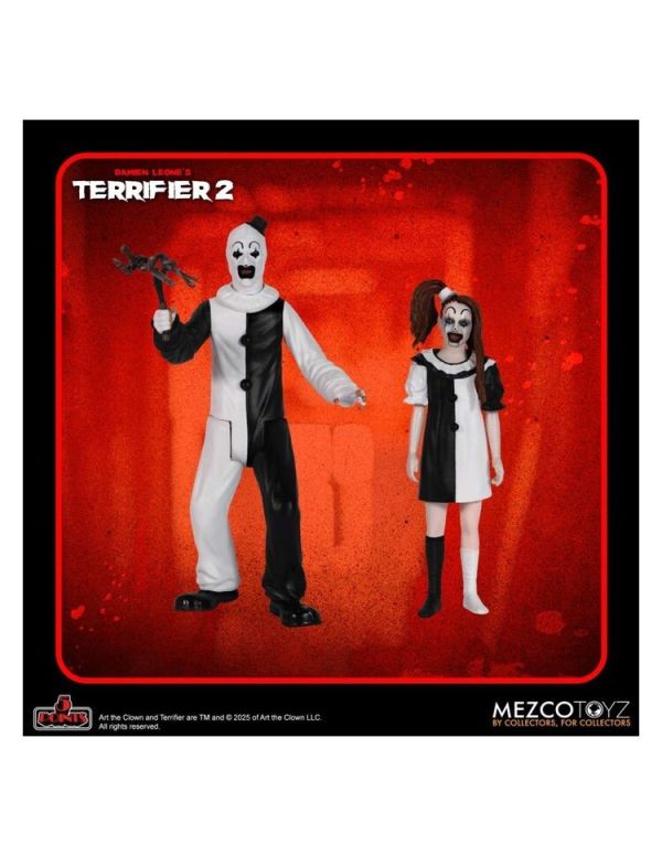 (預購) MEZCO TOYZ 5 Points 小丑亞特 小丑女孩 套組 3.75吋 可動完成品 20260101 MEZCO TOYZ 5 Points 小丑亞特 小丑女孩 套組 3.75吋 可動完成品