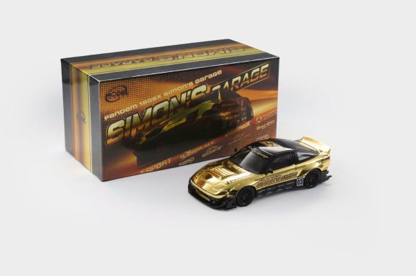 (預購) ModelModel 1/64 APAXPO佛山展限定車 Pandem 180SX Simon"s Garage 鍍金特別版 20261026 ModelModel 1/64 APAXPO佛山展限定車 Pandem 180SX Simon"s Garage 鍍金特別版