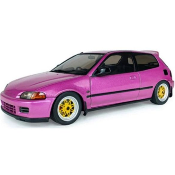 (預購) SOLIDO 1/18 本田  HONDA CIVIC (EG6) SOLIDO WORKS PINK METALLIC PINK 1991 S1810409 20260514 SOLIDO 1/18 本田  HONDA CIVIC (EG6) SOLIDO WORKS PINK METALLIC PINK 1991 S1810409