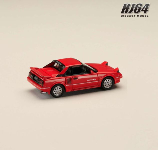 Hobby JAPAN 1/64 豐田 Toyota MR2 1600G-LIMITED SUPER CHARGER 1986 超級紅II Hobby JAPAN 1/64 豐田 Toyota MR2 1600G-LIMITED SUPER CHARGER 1986 超級紅II