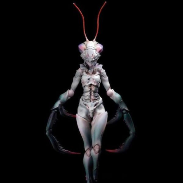 [不挑盒況] 冰感工作室 1/12 蟲系列 實驗體 B0127 螳螂 Mantis 可動完成品 [不挑盒況] 冰感工作室 1/12 蟲系列 實驗體 B0127 螳螂 Mantis 可動完成品