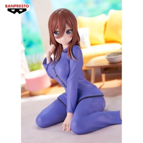 BANPRESTO 景品 Relax time 五等分的新娘 中野三玖 BANPRESTO 景品 Relax time 五等分的新娘 中野三玖