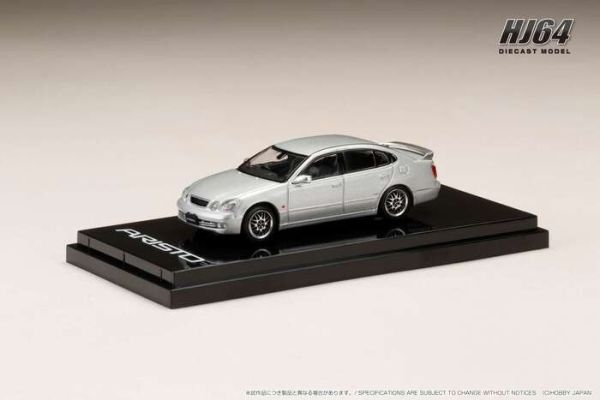 Hobby JAPAN 1/64 豐田 Toyota ARISTO V300 VERTEX EDITION 前期版 改裝式樣 金屬銀 HJ642030CS Hobby JAPAN 1/64 豐田 Toyota ARISTO V300 VERTEX EDITION 前期版 改裝式樣 金屬銀 HJ642030CS