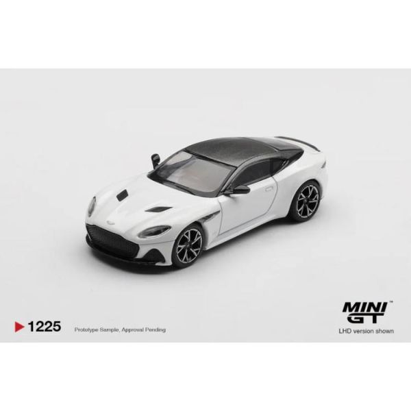 (預購) [吊卡版] MINIGT 1/64 奧斯頓·馬丁 Aston Martin DBS Stratus White LHD MGT01225-BL 20260409 [吊卡版] MINIGT 1/64 奧斯頓·馬丁 Aston Martin DBS Stratus White LHD MGT01225-BL