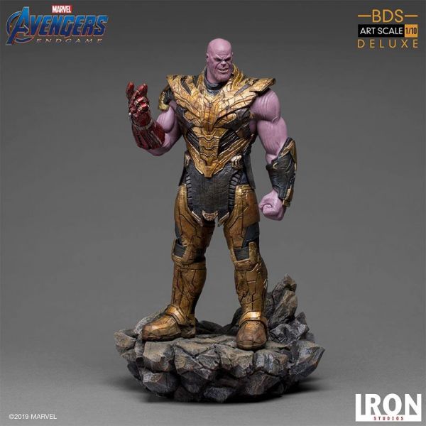 Iron Studio 1/10 漫威MARVEL 復仇者聯盟 終局之戰 薩諾斯 Black Order 豪華版 雕像  Iron Studio,1/10,漫威,MARVEL,薩諾斯,Black Order,雕像