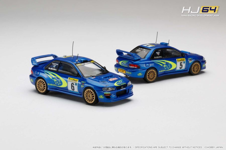 Hobby JAPAN 1/64 速霸陸 SUBARU IMPREZA WRC 1999 MONTE CARLO #6 大賽6號車 HJR645041B Hobby JAPAN 1/64 速霸陸 SUBARU IMPREZA WRC 1999 MONTE CARLO #6 大賽6號車 HJR645041B