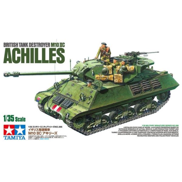TAMIYA 田宮模型 35366 1/35 英國.陸軍 M-10IIC 阿基里斯 戰車 TAMIYA 田宮模型 35366 1/35 英國.陸軍 M-10IIC 阿基里斯 戰車