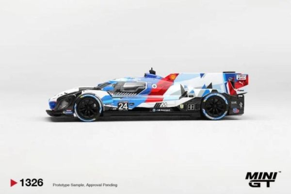 (預購) [吊卡版] MINIGT 1/64 寶馬 BMW M Hybrid V8 GTP #24 BMW M Team RLL 2024 IMSA Daytona 24 Hrs LHD MGT01326-BL 20260702 [吊卡版] MINIGT 1/64 寶馬 BMW M Hybrid V8 GTP #24 BMW M Team RLL 2024 IMSA Daytona 24 Hrs LHD MGT01326-BL