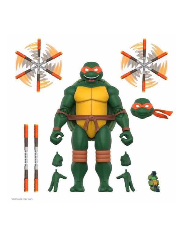 Super7 7吋 忍者龜 米開朗基羅 Wave 12 可動完成品 Super7 7吋 忍者龜 米開朗基羅 Wave 12 可動完成品