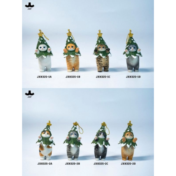 (預購) JXK 動物公仔 聖誕喵樹 分別販售 20251211 JXK 動物公仔 聖誕喵樹 分別販售