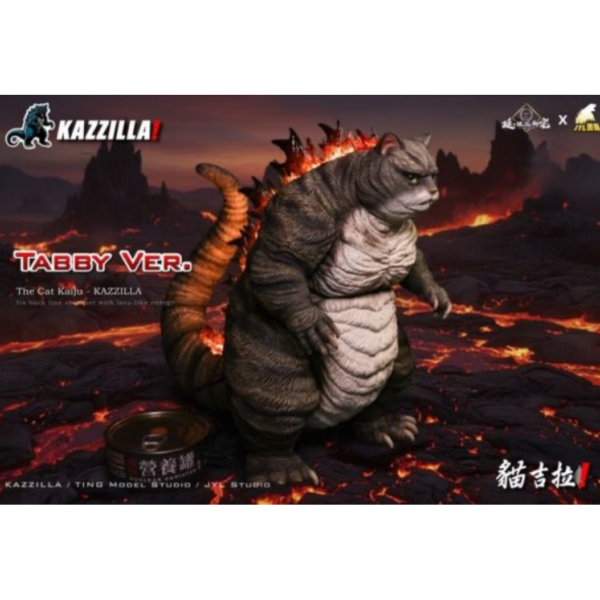 (預購) [發光版] KAZZILLA 貓吉拉第二彈 虎焰之王 已塗裝完成品 20251230 [發光版] KAZZILLA 貓吉拉第二彈 虎焰之王 已塗裝完成品