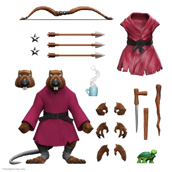 Super7 7吋 忍者龜 史林特 毛絨版 可動完成品 Super7 7吋 忍者龜 史林特 毛絨版 可動完成品