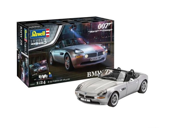 Revell 1/24 寶馬 BMW Z8 007縱橫天下 組裝模型 Revell 1/24 寶馬 BMW Z8 007縱橫天下 組裝模型