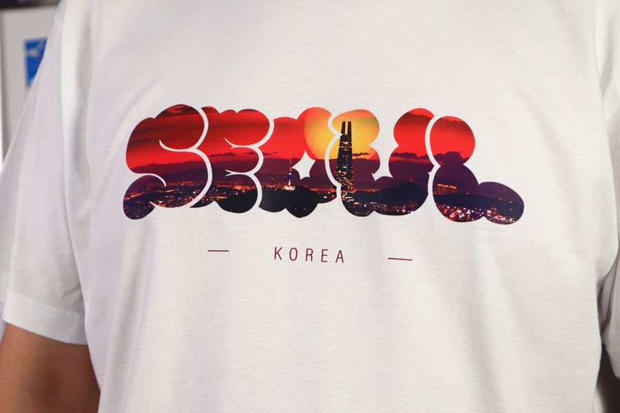 NEXTee NEXT系列 SEOUL 短袖T恤 白色＆黑色 NEXTee NEXT系列 SEOUL 短袖T恤 白色＆黑色