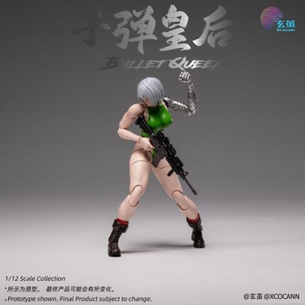 (預購) 玄繭工作室 1/12 賽博鬥士俱樂部 子彈皇后 可動完成品 20260521 玄繭工作室 1/12 賽博鬥士俱樂部 子彈皇后 可動完成品