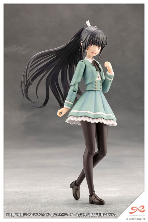 Kotobukiya 壽屋 1/10 創彩少女庭園 編髮假髮 公主切馬尾髮型 組裝模型 JK066 Kotobukiya 壽屋 1/10 創彩少女庭園 編髮假髮 公主切馬尾髮型 組裝模型 JK066