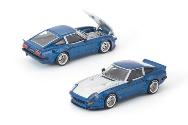(預購) POP RACE 1/64 日產 Nissan PANDEM 280ZX BLUE 20260129 POP RACE 1/64 日產 Nissan PANDEM 280ZX BLUE