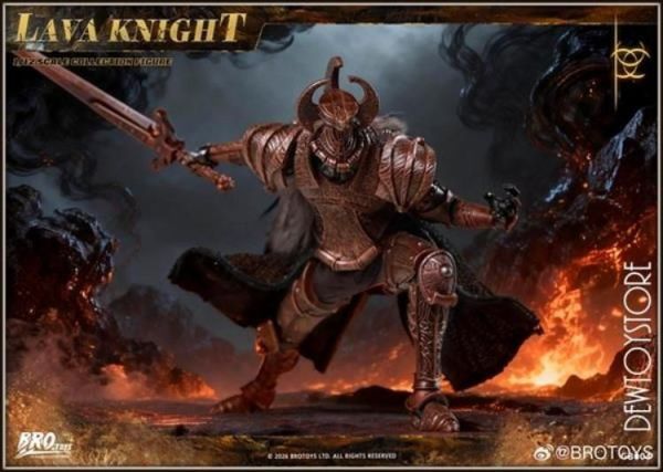 (預購) Brotoys 1/12 熔岩騎士 GB004 可動完成品 20260319 Brotoys 1/12 熔岩騎士 GB004 可動完成品