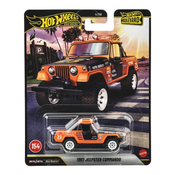 (預購) Hot Wheels 風火輪 林蔭大道 JHW29-9866 1967 Jeepster Commando 20260524 Hot Wheels 風火輪 林蔭大道 JHW29-9866 1967 Jeepster Commando