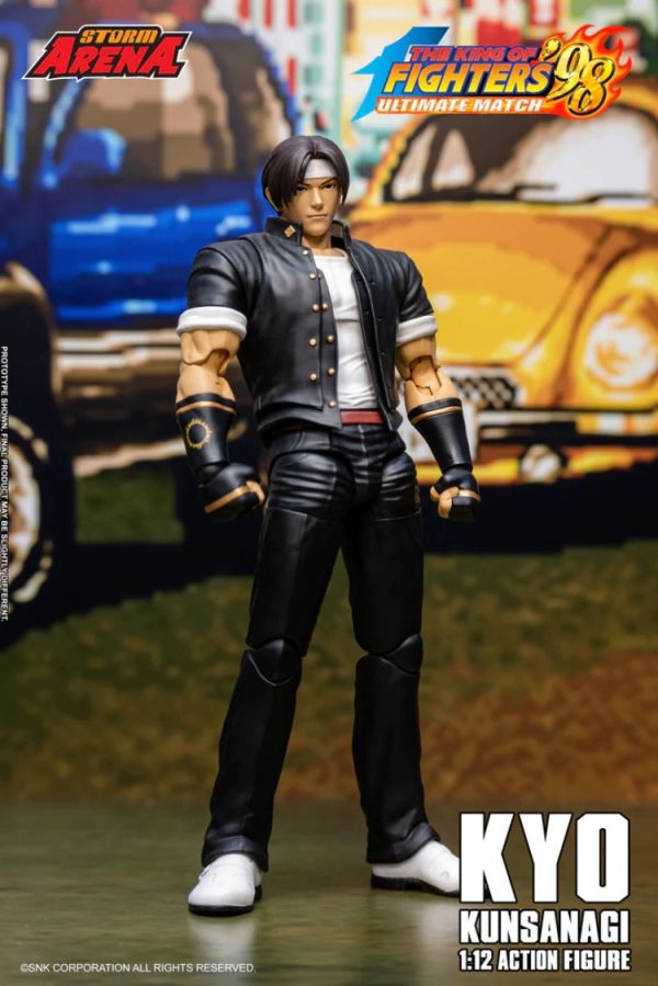 (預購) storm collectibles 1/12  拳皇98 UM 草薙京 Kyo Kusanagi 可動完成品 20251111 storm collectibles 1/12  拳皇98 UM 草薙京 Kyo Kusanagi 可動完成品