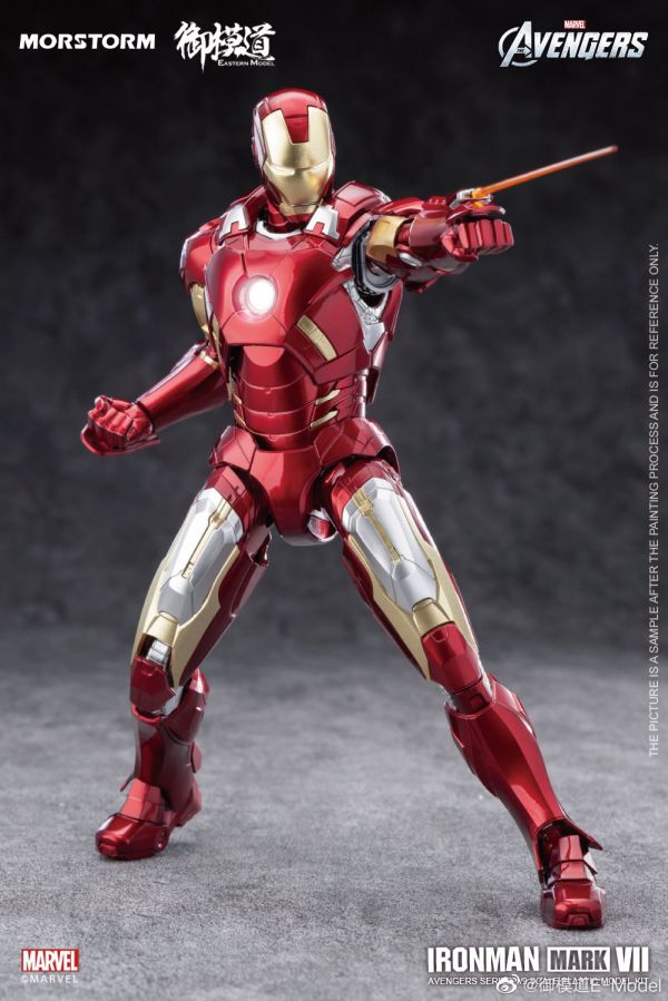E-Model 御模道 1/9 漫威 MARVEL 鋼鐵人 Mk7 豪華噴塗版 組裝模型  E-Model 御模道 1/9 漫威 MARVEL 鋼鐵人 Mk5 豪華噴塗版 組裝模型 
