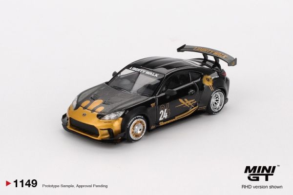 (預購) MINIGT 1/64 豐田 Toyota GR86 LB NationBlack / Gold RHD 右駕 盒裝版 MGT01149-R 20251030 MINIGT 1/64 豐田 Toyota GR86 LB★NationBlack / Gold RHD 右駕 盒裝版 MGT01149-R