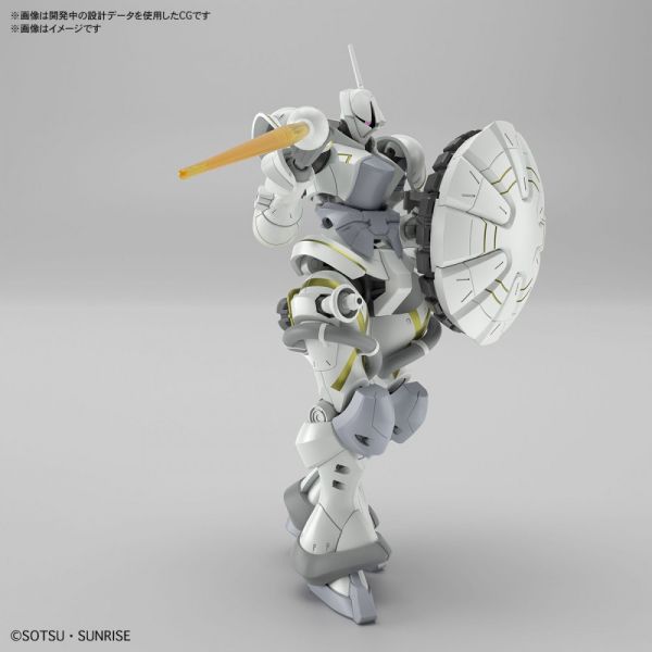 BANDAI HG 1/144 機動戰士鋼彈 GQuuuuuuX HG 1/144艾格沙貝專用吉昂 白瓷矛裝備 組裝模型 BANDAI HG 1/144 機動戰士鋼彈 GQuuuuuuX HG 1/144艾格沙貝專用吉昂 白瓷矛裝備 組裝模型