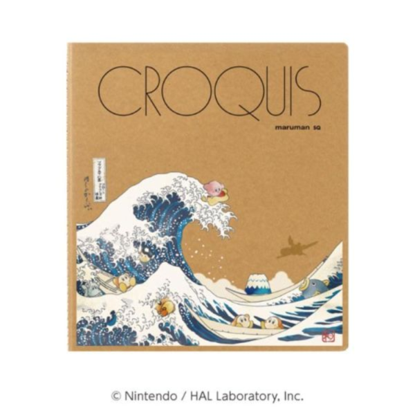 (預購) ENSKY 星之卡比 沖浪裏和風繪畫本 20260504 ENSKY 星之卡比 沖浪裏和風繪畫本