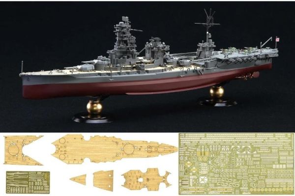 (預購) Fujimi 富士美 1/700 FH29EX2 日本海軍航空戰艦 伊勢 附 蝕刻片&木甲板 全艦底 組裝模型 20260426 Fujimi 富士美 1/700 FH29EX2 日本海軍航空戰艦 伊勢 附 蝕刻片&木甲板 全艦底 組裝模型