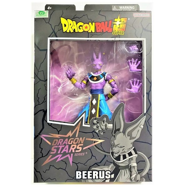 BANDAI Dragon Stars 七龍珠 比魯斯 ver 2 可動完成品 BANDAI Dragon Stars 七龍珠 Power Up系列 超級賽亞人2 孫悟飯 可動完成品