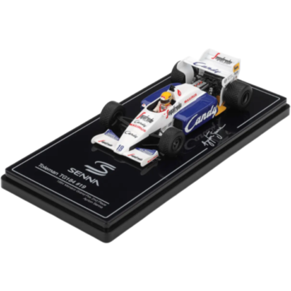 (預購) TSM Model 1/43 Toleman TG184 #19 Ayrton Senna 1984 Monaco Grand Prix 2nd Place TSM430909 20260126 TSM Model 1/43 Toleman TG184 #19 Ayrton Senna 1984 Monaco Grand Prix 2nd Place TSM430909
