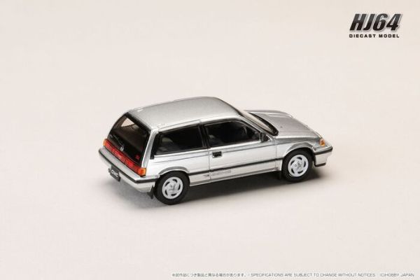 Hobby JAPAN 1/64 本田 Honda CIVIC (AT) LATE VERSION / Genuine optional Parts 銀 HJ643029S Hobby JAPAN 1/64 本田 Honda CIVIC (AT) LATE VERSION / Genuine optional Parts 銀 HJ643029S