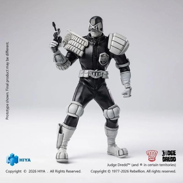(預購) Hiya Toys E.S.S. 1/12 15cm 超時空戰警 判官爵德 黑白版 ESJ0163 可動完成品 20260825 Hiya Toys E.S.S. 1/12 15cm 超時空戰警 判官爵德 黑白版 ESJ0163 可動完成品