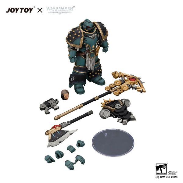 (預購) JOYTOY 1/18 戰鎚40000 荷魯斯之亂 荷魯斯之子 先驅領事傳令官 可動完成品 JT05459 20261027 JOYTOY 1/18 戰鎚40000 荷魯斯之亂 荷魯斯之子 先驅領事傳令官 可動完成品 JT05459