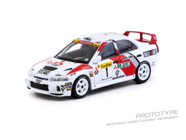 (預購) TARMAC WORKS 1/64 三菱 Mitsubishi Lancer Evolution IV Rallye Monte-Carlo 1997 T64G-076-97MCR01 (預購) TARMAC WORKS 1/64 三菱 Mitsubishi Lancer Evolution IV Rallye Monte-Carlo 1997 T64G-076-97MCR01